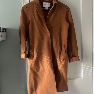 Carolina Belle Tan Brown Long Jacket